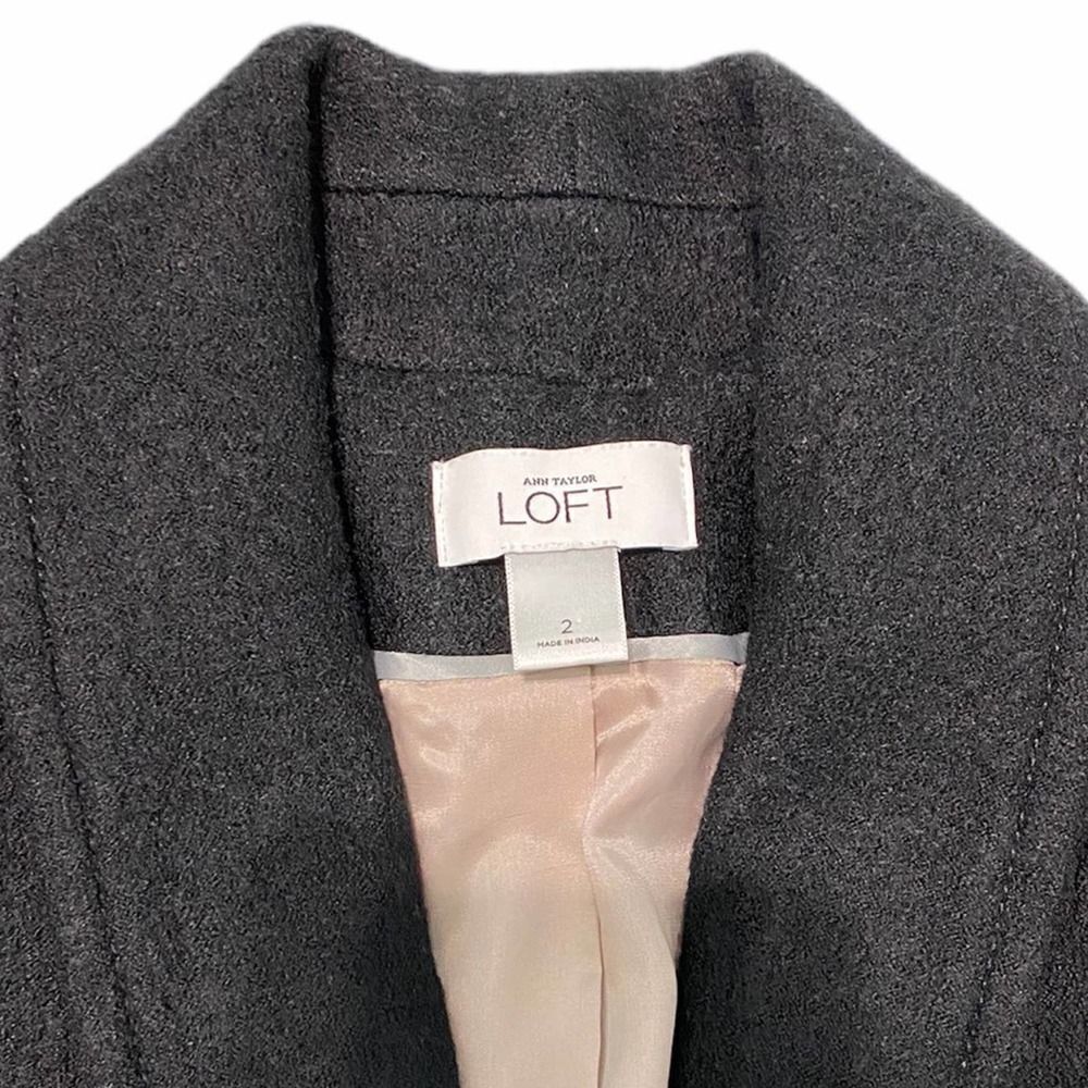 Loft Wool Blazer Double Breasted Gemstones Black 2 - Picture 2 of 15